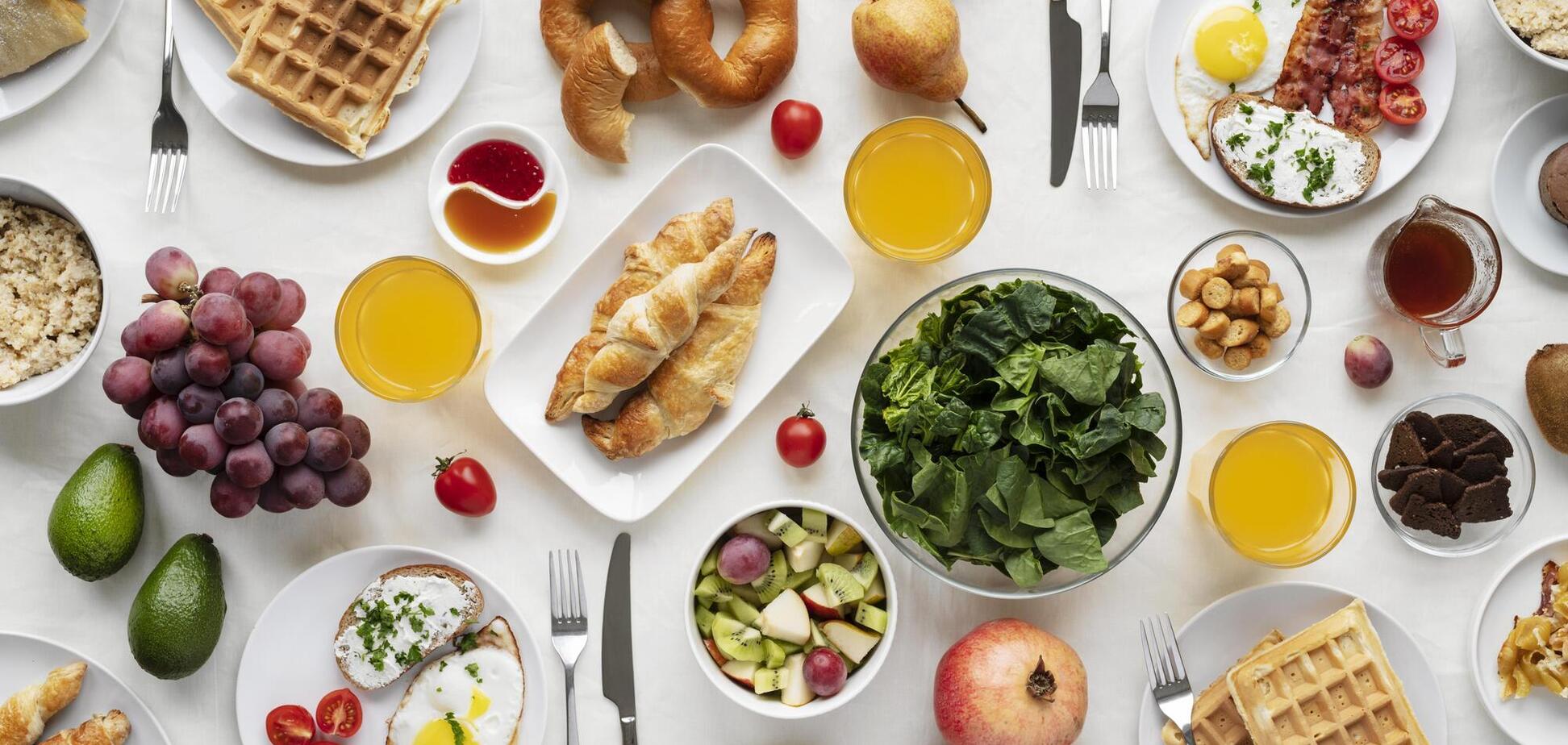 План питания на год: меню из питательных и полезных блюд