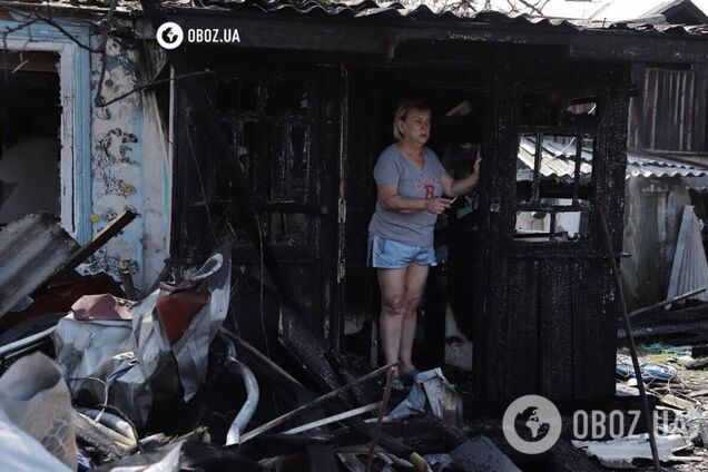 Наслідки падіння уламків ворожого дрона