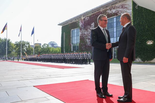 Стармер і Шольц у Берліні. 28 серпня 2024 року