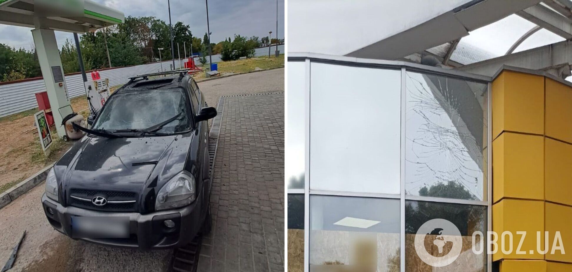 Обстрел Херсонщины