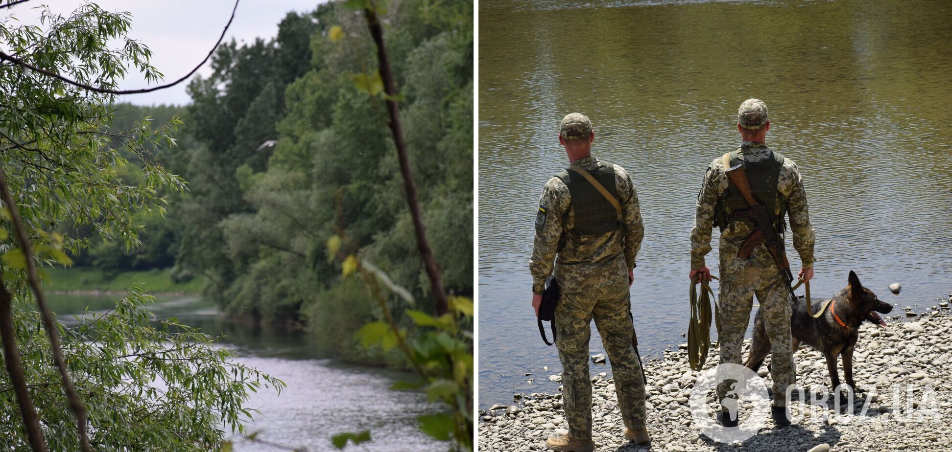 На румунському березі Тиси виявили потопельника. Фото
