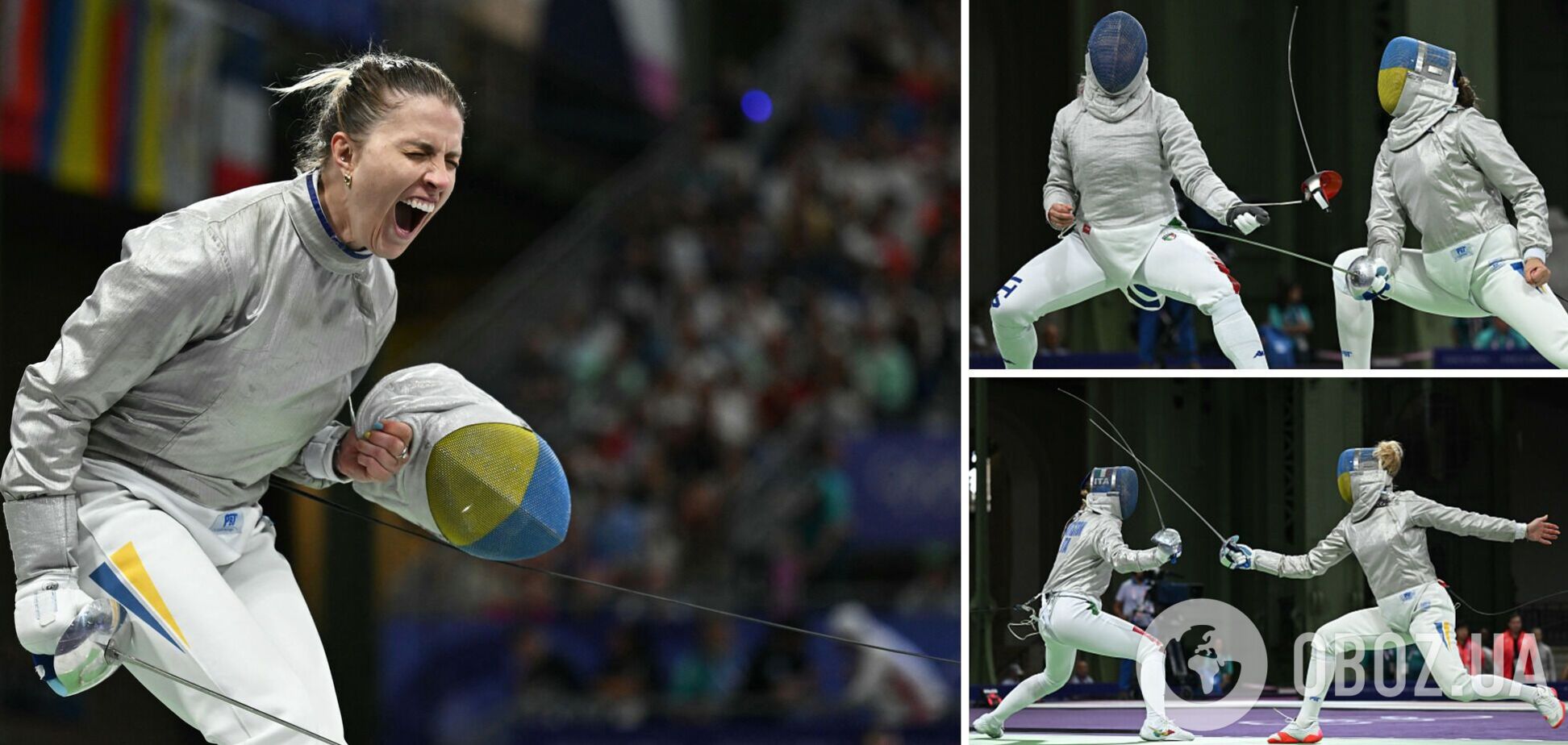 Украина вышла в полуфинал Олимпиады-2024 в женской сабле