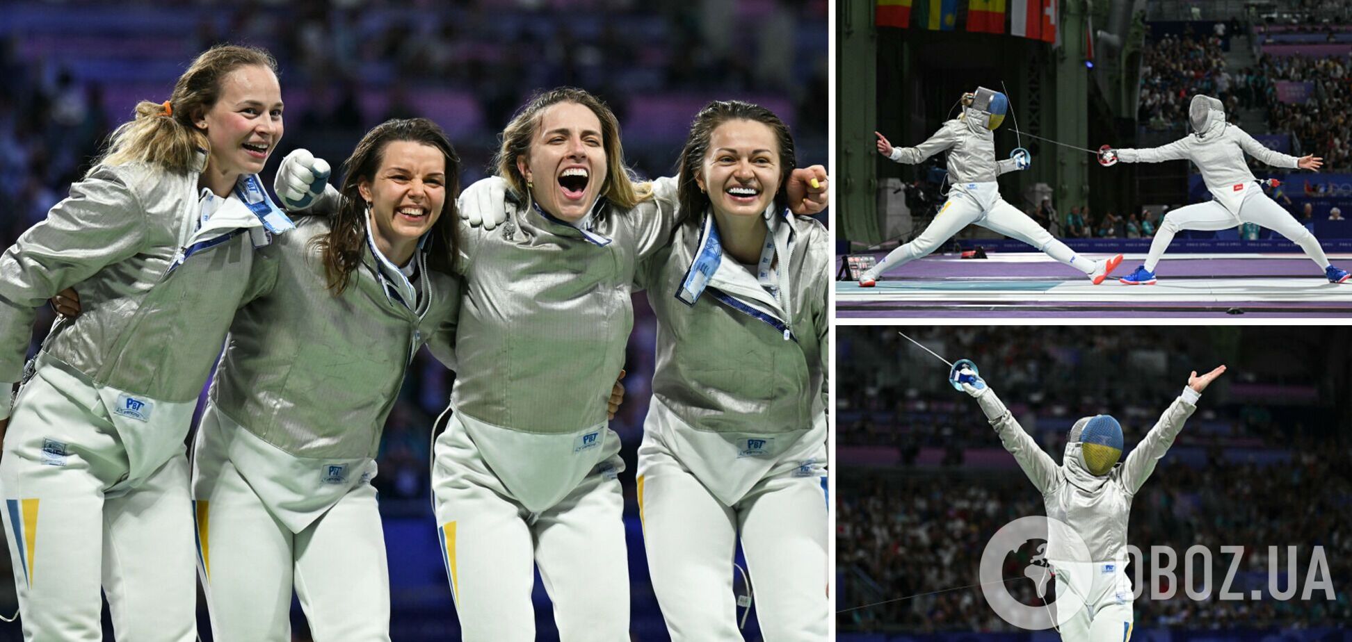 Україна виборола 'золото' або 'срібло' Олімпіади-2024, вийшовши у фінал у жіночій шпазі. Відео
