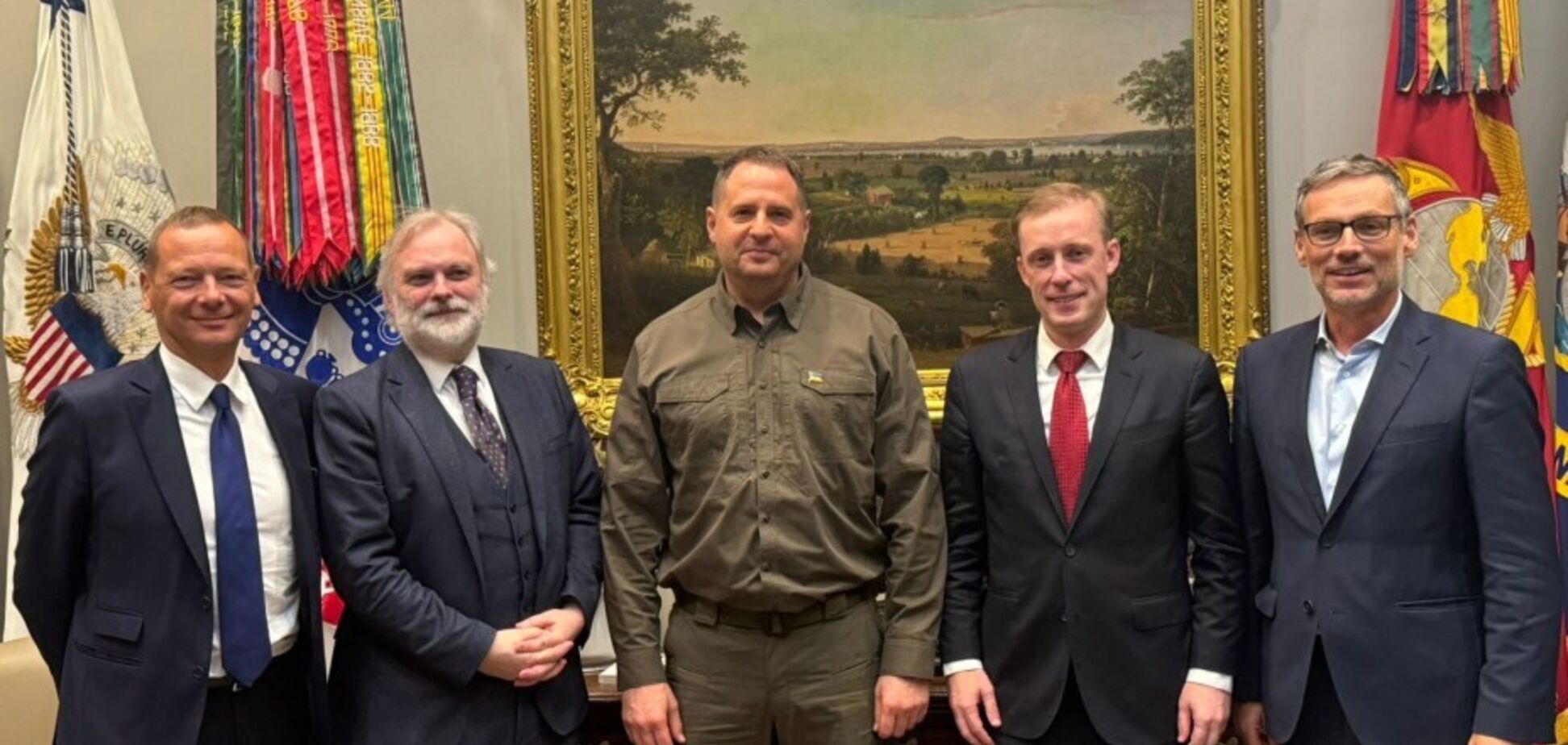 Українська делегація у Вашингтоні зустрілася з радниками з питань нацбезпеки: говорили про формулу миру і зброю для ЗСУ