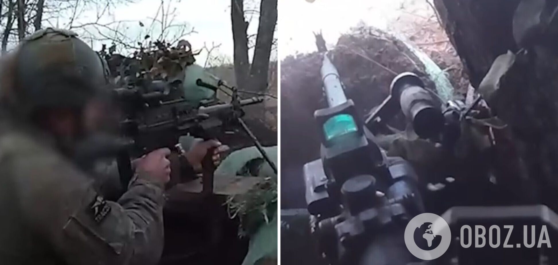 'От первого лица': украинские легионеры-разведчики показали бои в районе Купянска. Видео