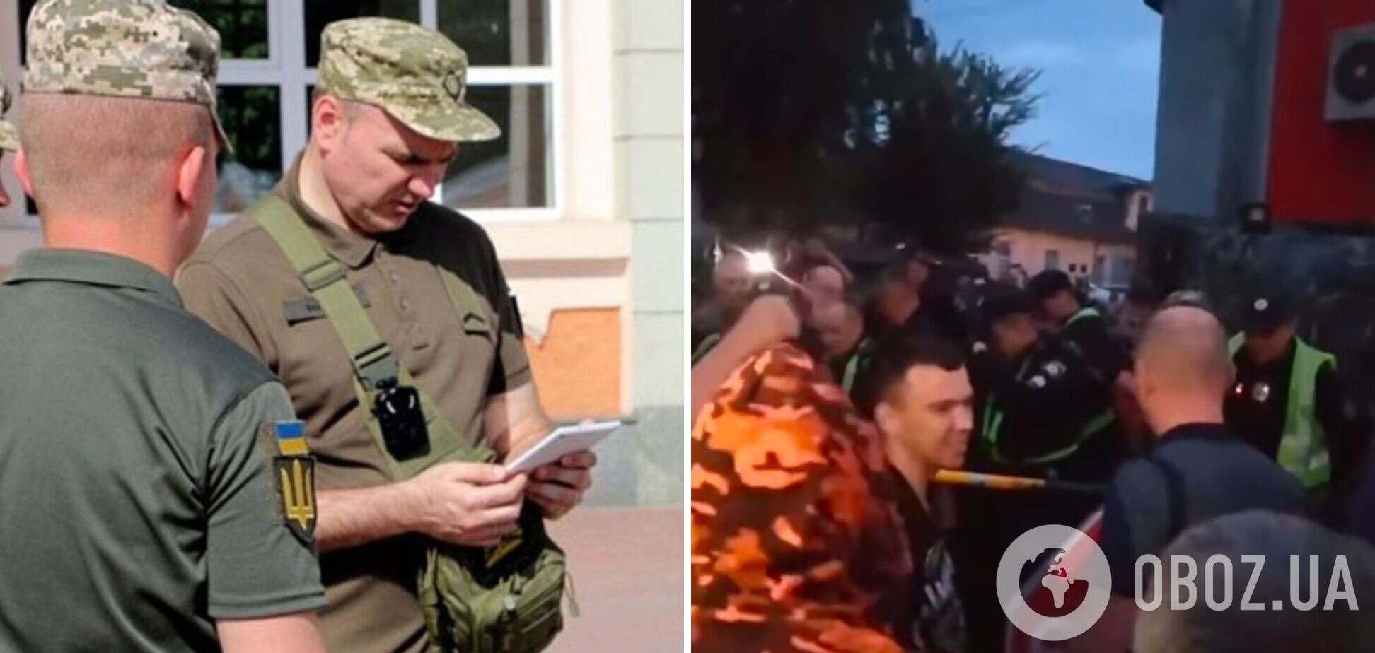 В Ковеле устроили бунт под ТЦК из-за задержания трех мужчин: военные заявили при провокации спецслужб РФ