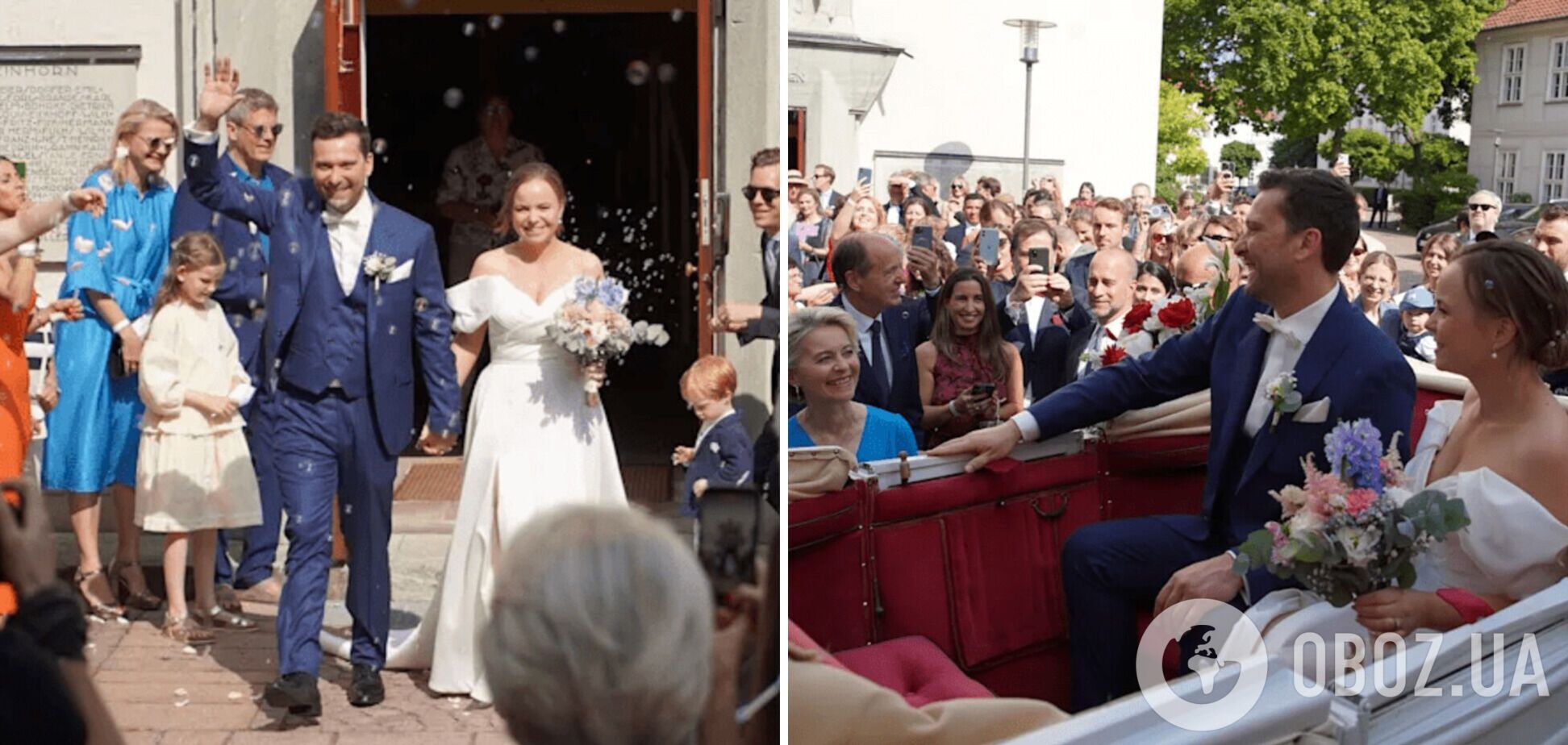 Донька Урсули фон дер Ляєн вийшла заміж: чоловік взяв її прізвище. Фото