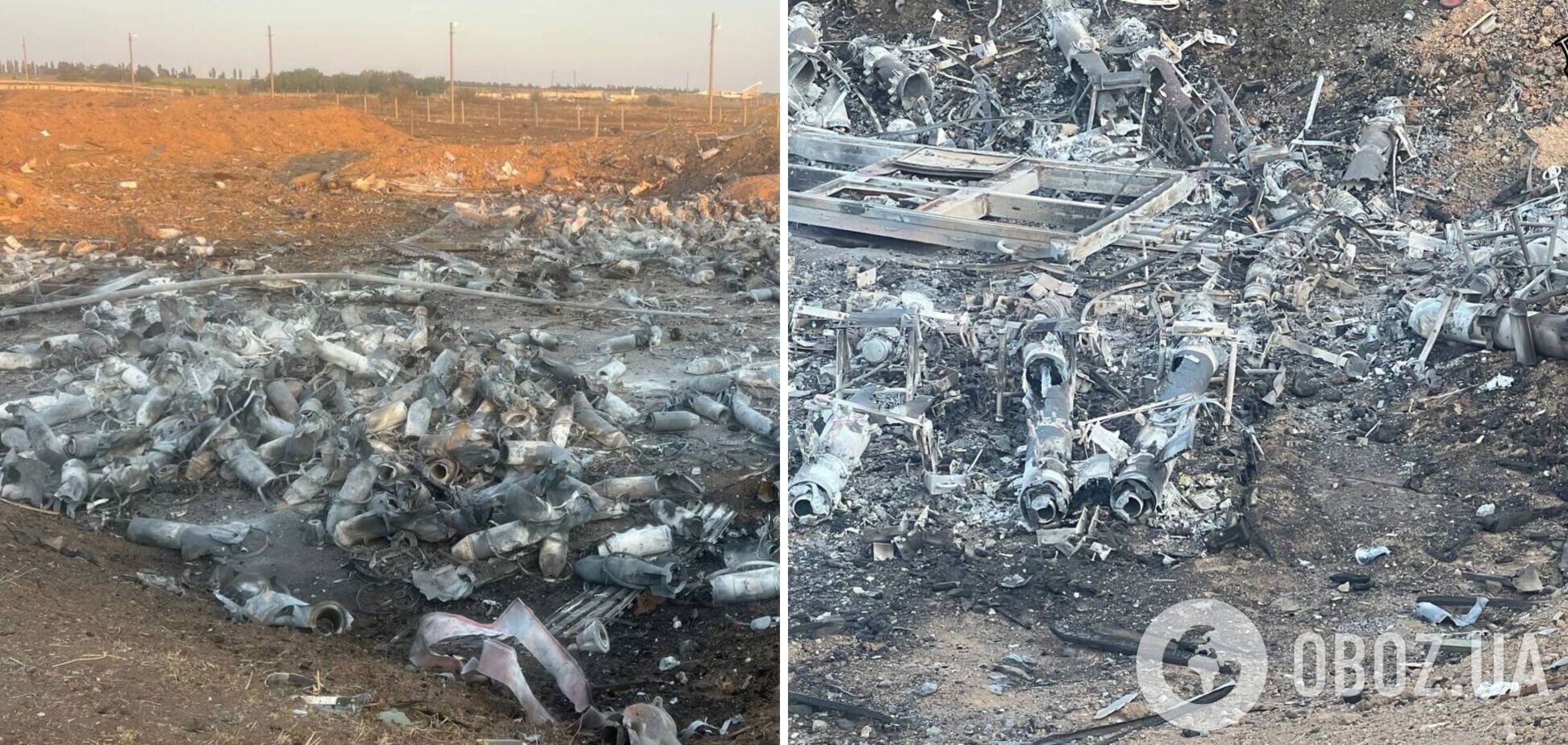 Видны следы пожара и уничтоженное вооружение: появились новые фото аэродрома 'Морозовск' после атаки