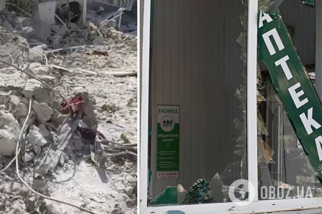 Росіяни вдарили ракетою по центру Харкова: пошкоджено поліклініку, є загиблий і поранені. Фото і відео