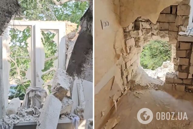 Войска РФ обстреляли учебное заведение, админздание и газопровод на Херсонщине: есть жертва. Фото и видео