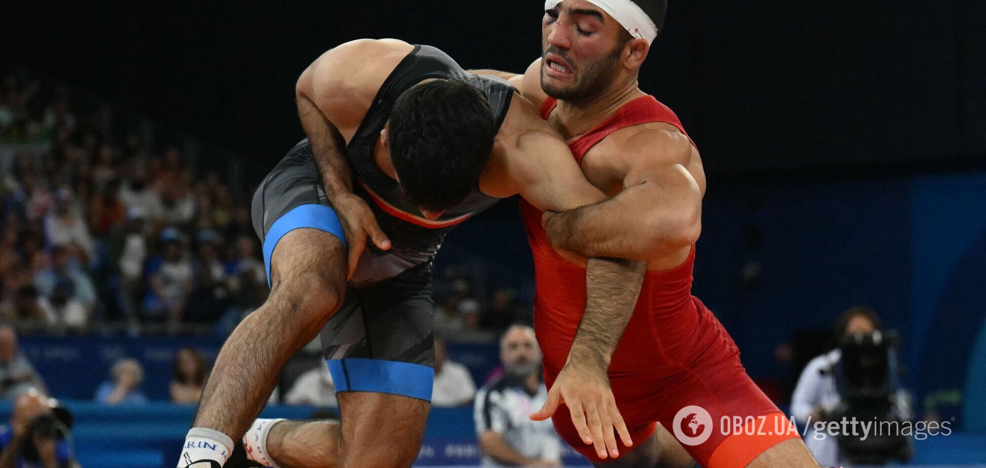 Украинец завоевал 'серебро' Олимпийских игр-2024 в греко-римской борьбе. Видео