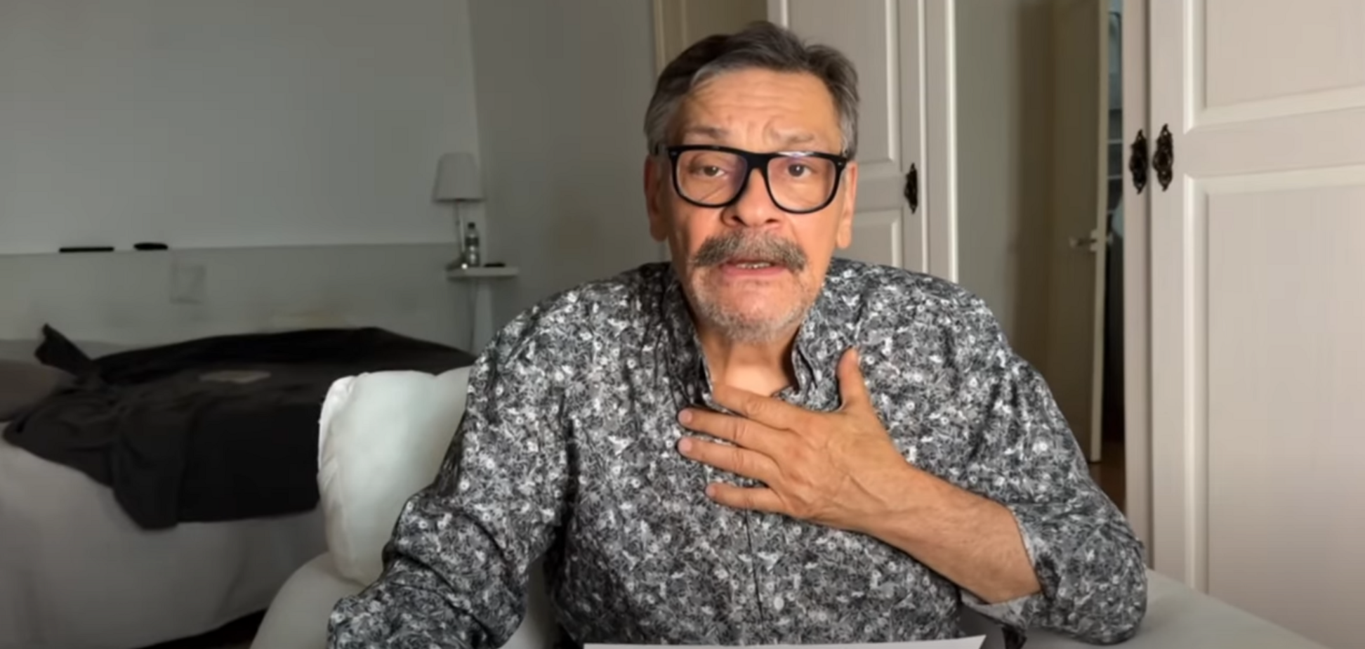 Зірка 'Кухні' Назаров закликав 'не вбивати', але нарвався на критику. Росіяни звинуватили його у відпрацюванні 'антивоєнної методички'