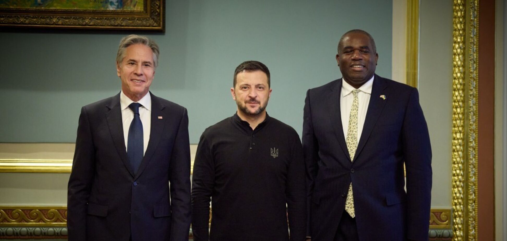 Зеленский в Киеве встретился с Блинкеном и Лемми: о чем договорились. Фото и видео