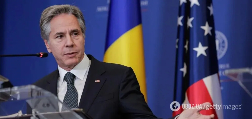 Значна частина американської допомоги Україні була витрачена в США — Блінкен пояснив ситуацію