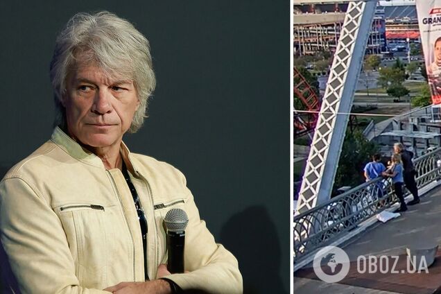 Під час знімання кліпу Джона Бон Джові жінка ледь не стрибнула з мосту: співак прийшов їй на допомогу. Відео