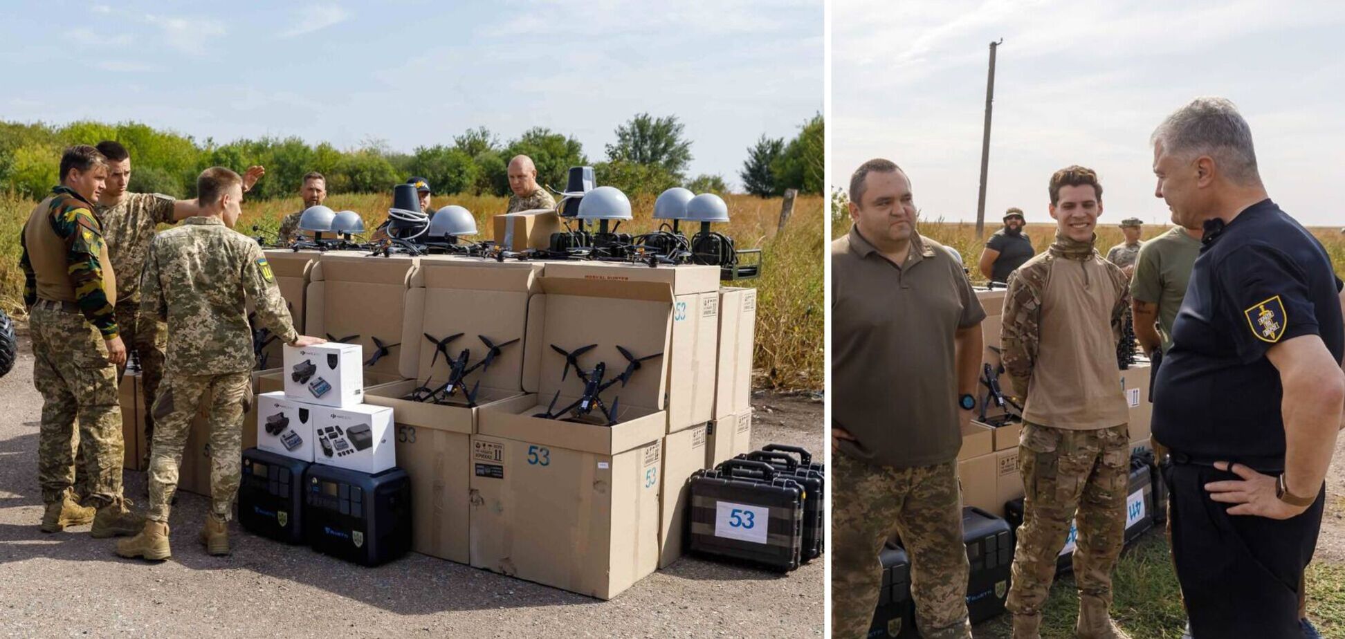 Критически не хватает дронов и РЭБ: бойцы в Покровске рассказали Порошенко, что им больше всего нужно на фронте