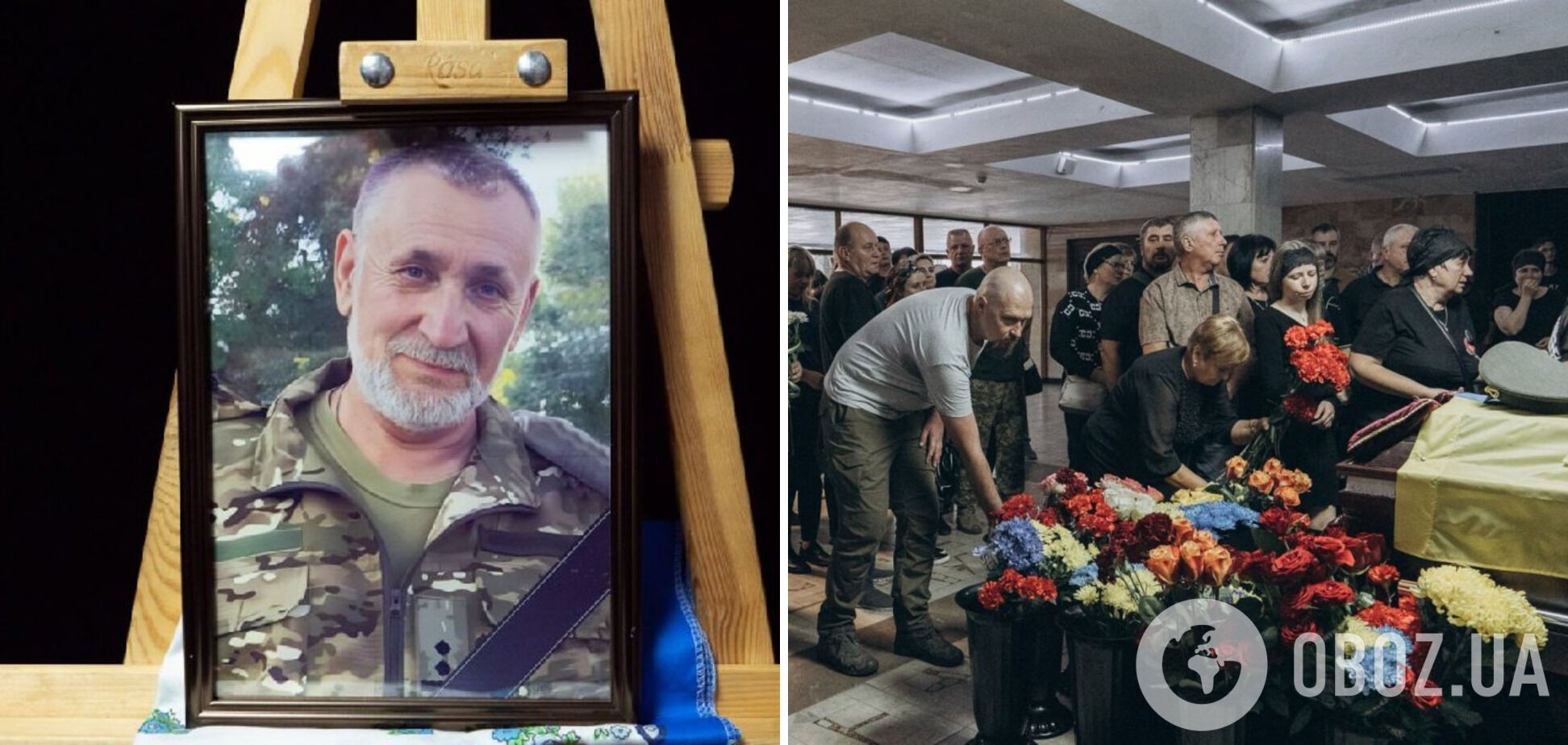 Пройшов полон, де його обіцяли стратити: на Полтавщині попрощалися з полеглим підполковником Володимиром Артеменком. Фото