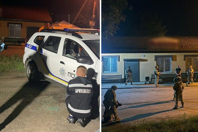 На Хмельниччині чоловік влаштував перестрілку з поліцією, є поранені: фото