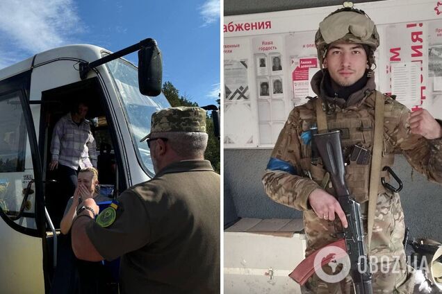 Повернувся додому через 2,5 роки: з полону звільнили батька наймолодшої дитини, яка була на 'Азовсталі'. Фото