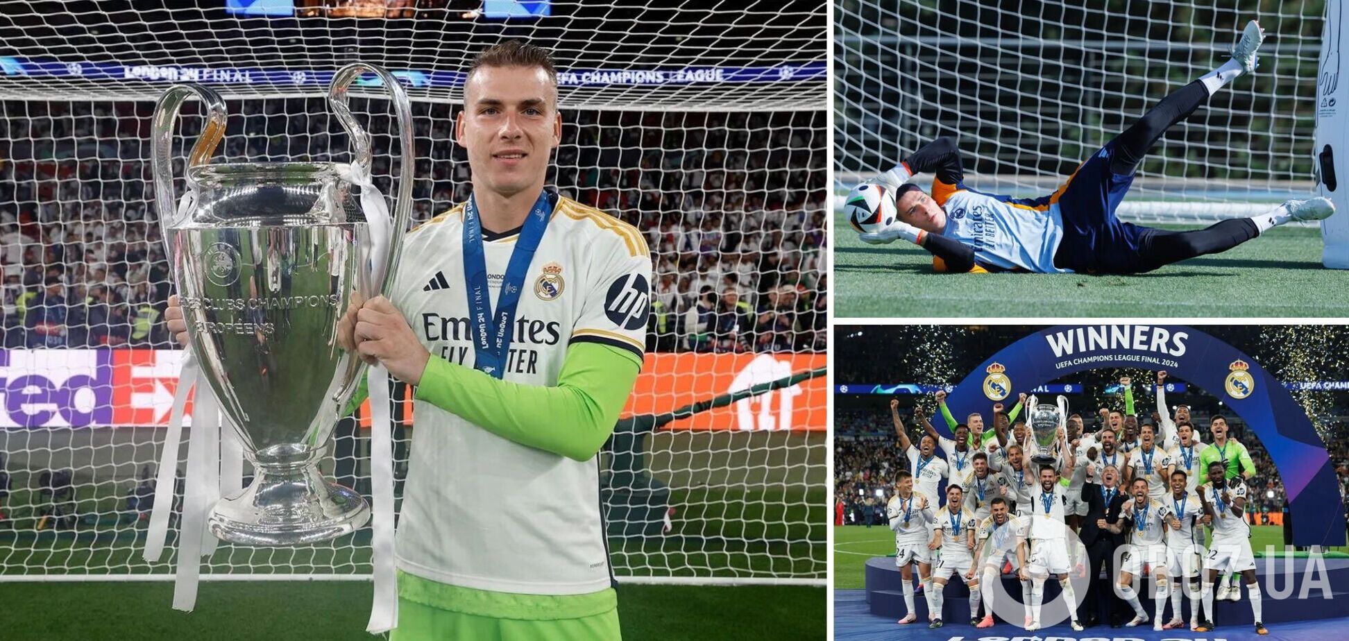 Раскрыта баснословная зарплата голкипера сборной Украины в 'Реале' после подписания нового контракта