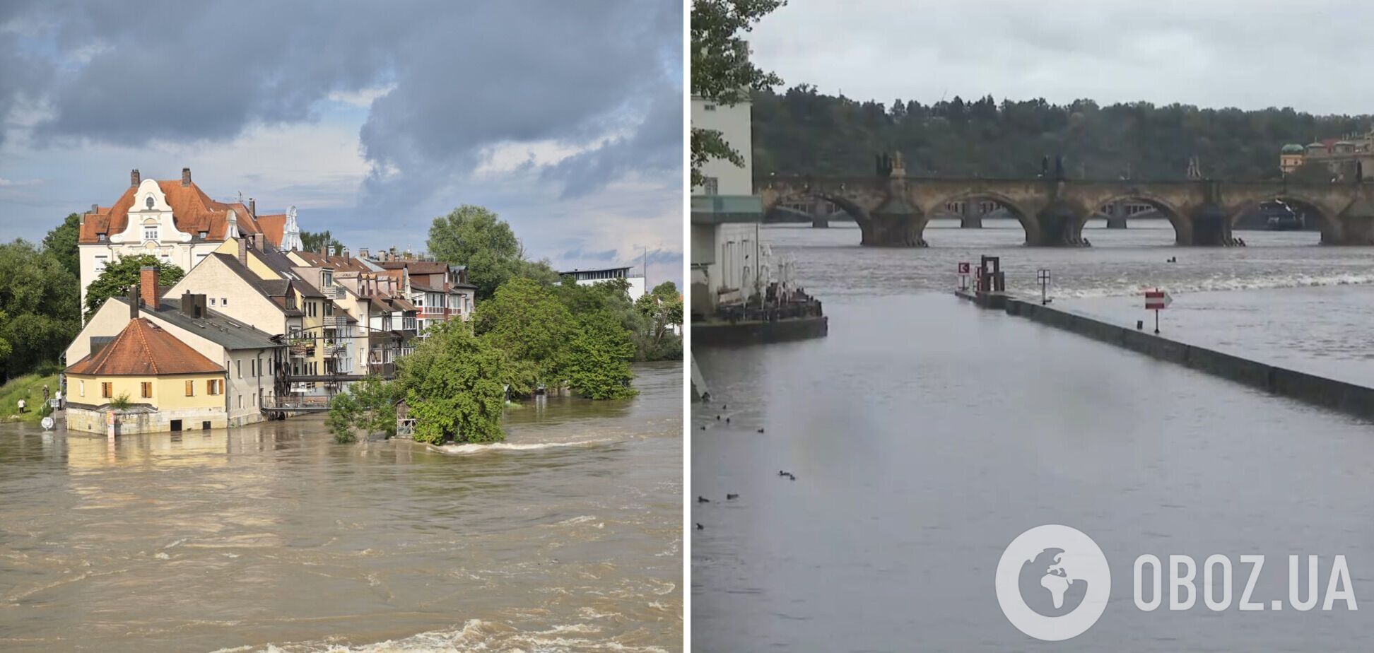 Центральную Европу накрыли мощные наводнения: есть погибшие, затоплены тысячи домов. Фото и видео непогоды