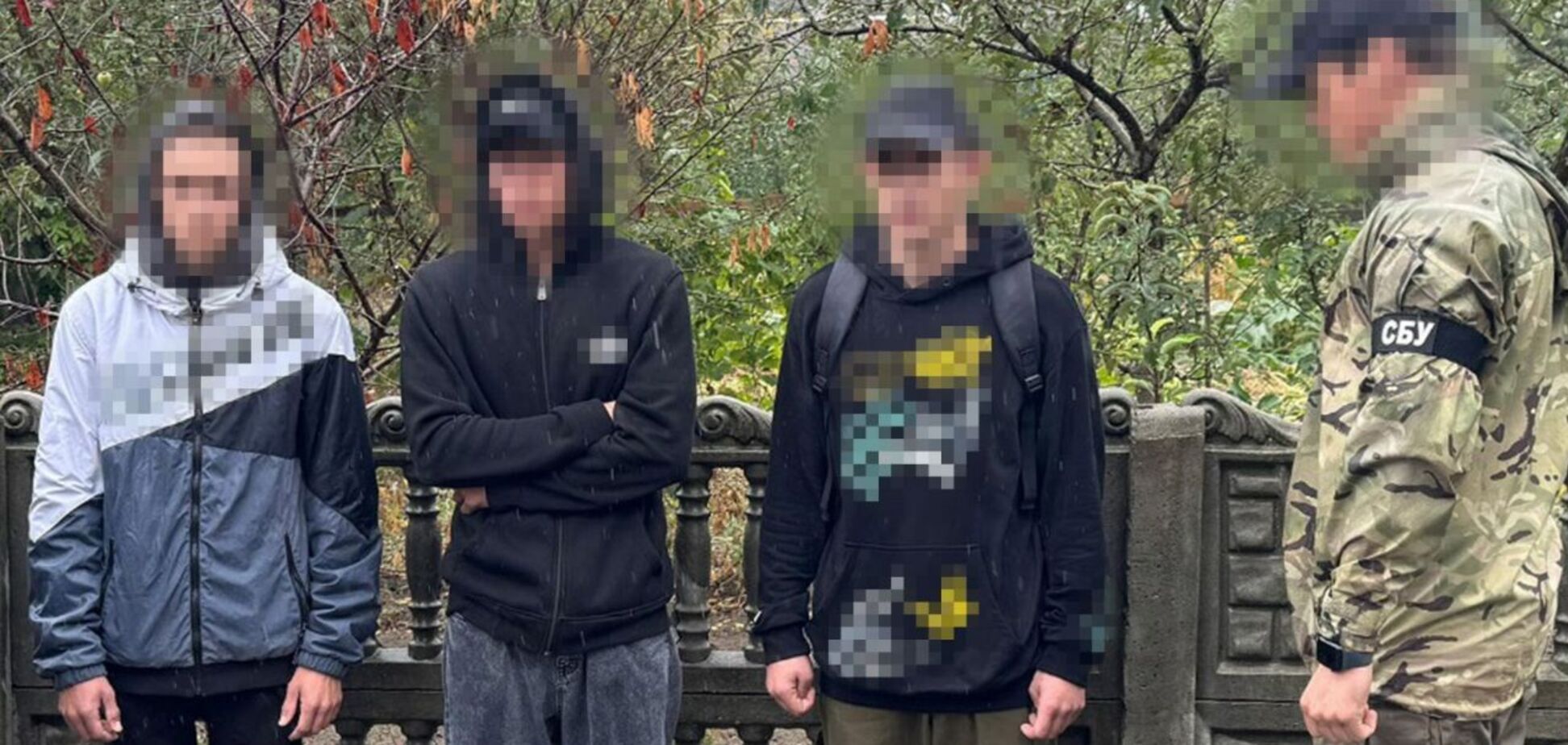 У Чернівцях затримали поплічників Росії, які готували серію підпалів на об’єктах 'Укрзалізниці'. Фото