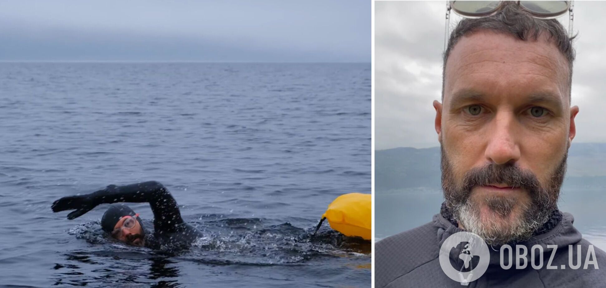 'Я відчув удар': досвідчений плавець наштовхнувся на загадкову істоту в озері Лох-Несс і поділився враженнями