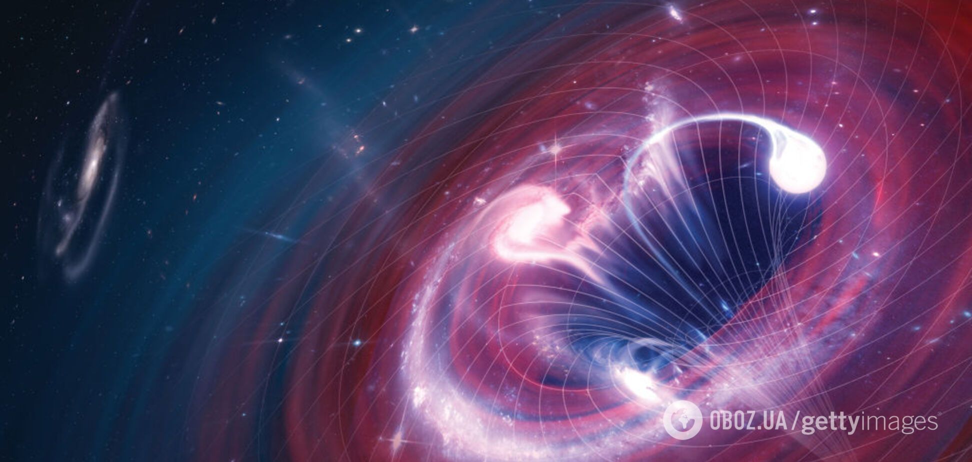 Астрономы увидели черную дыру, которая 'убила' молодую галактику размером с Млечный путь