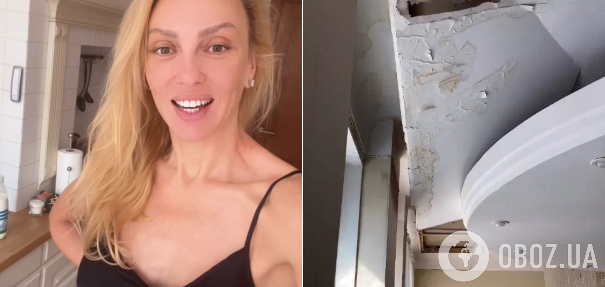 'Не жила здесь четыре года': Полякова вернулась в квартиру в центре Киева, где обвалился потолок. Фото до и после ремонта