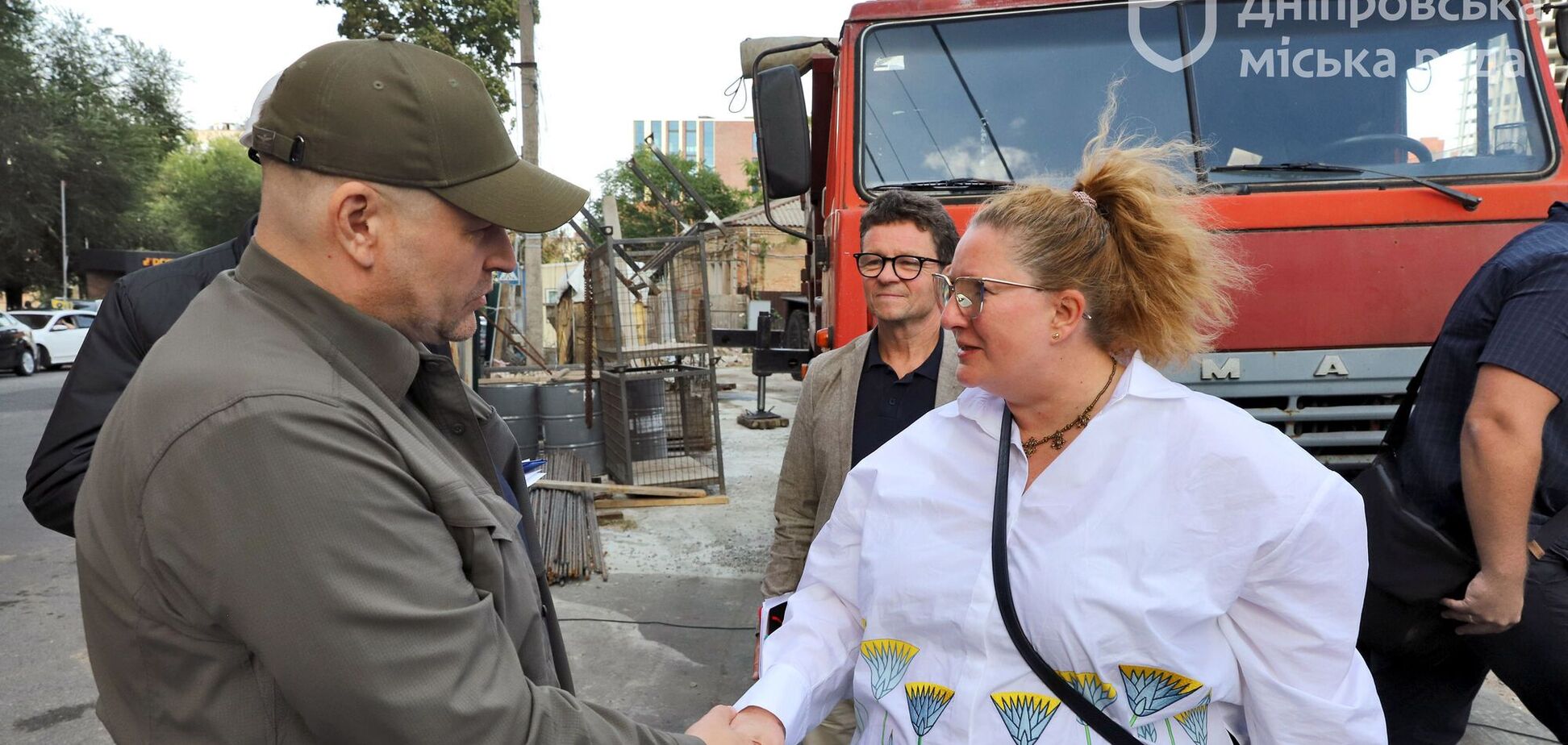 Філатов зустрівся в Дніпрі з пані послом Норвегії Хелен Санд Андресен