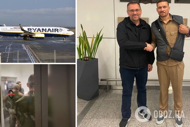 'Було справедливо відмовлено'. Ryanair зробила заяву, назвавши причину арешту Усика у Польщі