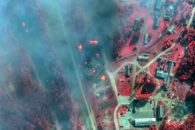 До сих пор не могут погасить: появились спутниковые снимки до и после поражения арсенала в Тверской области