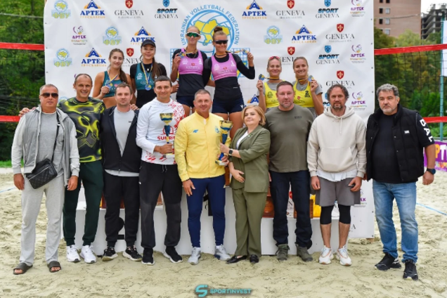 У Трускавці відбувся фінальний тур чемпіонату України з пляжного волейболу. Фото