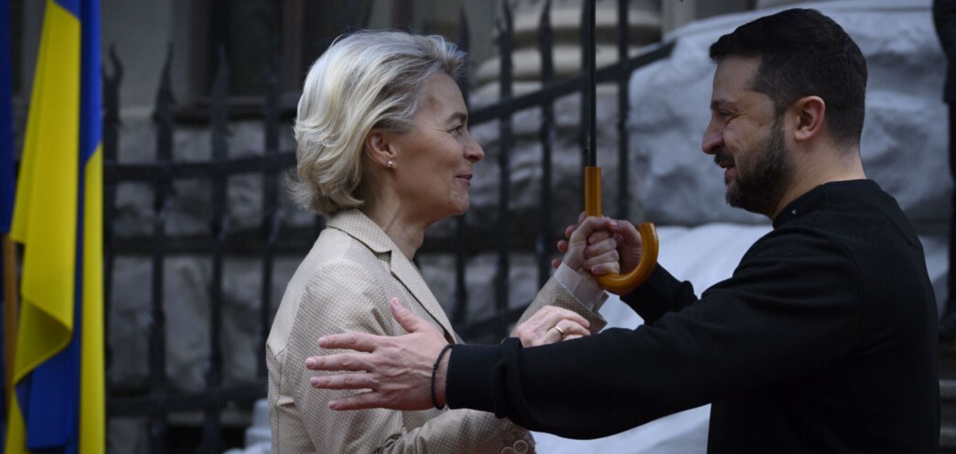 Встреча Зеленского и фон дер Ляйен