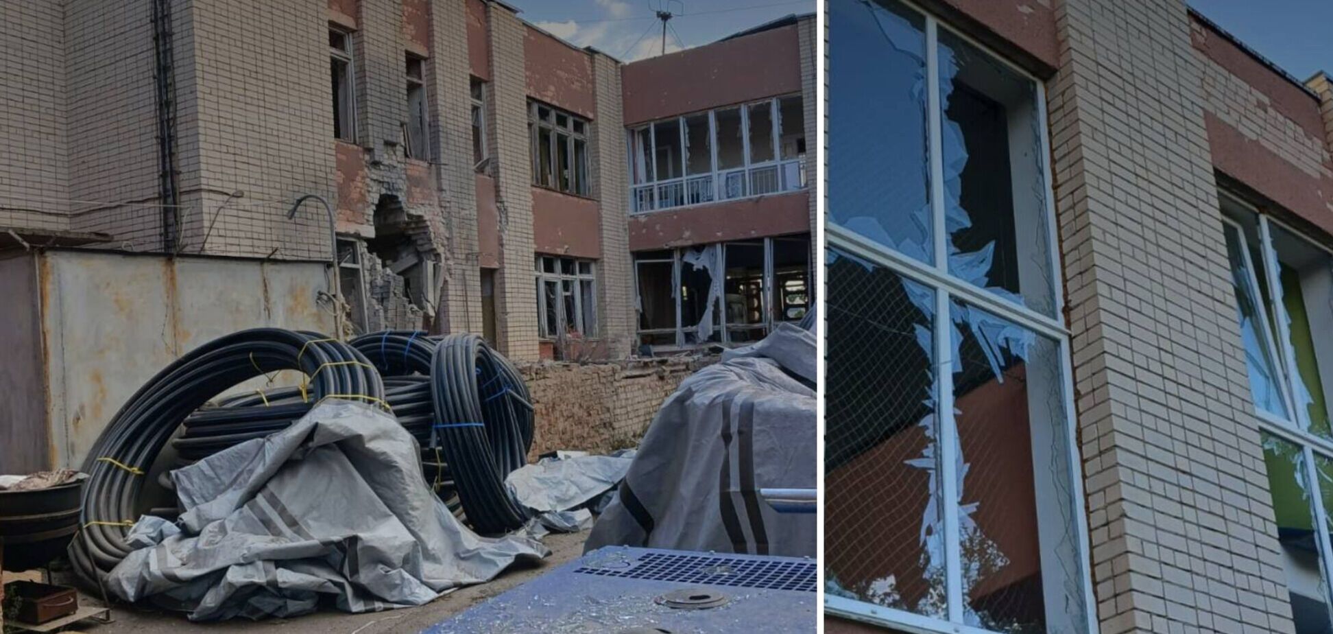 Россияне ночью обстреляли Херсонщину: повреждены дома, учреждение культуры и ЛЭП. Фото