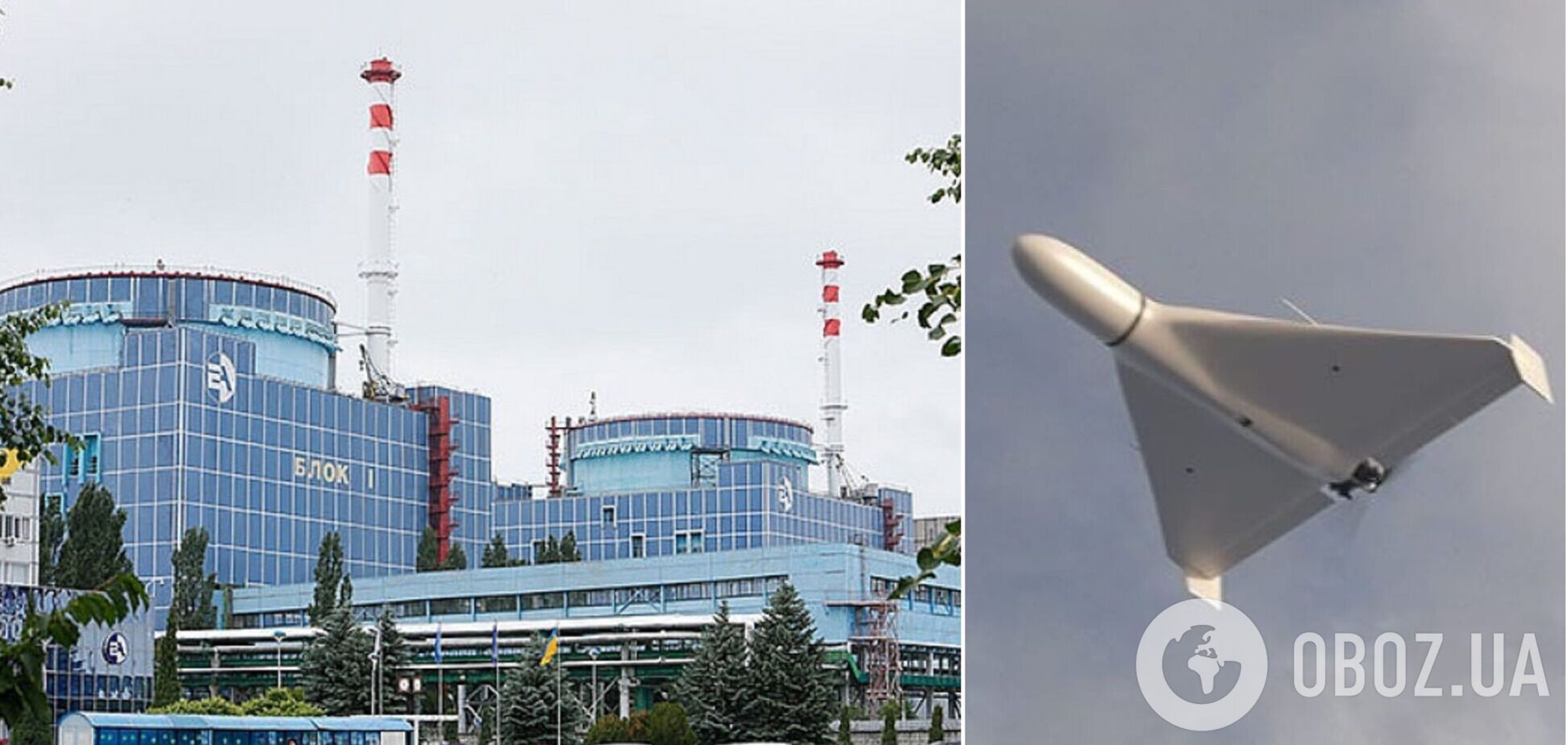Російський дрон вночі пролетів у безпосередній близькості до Хмельницької АЕС: що відомо