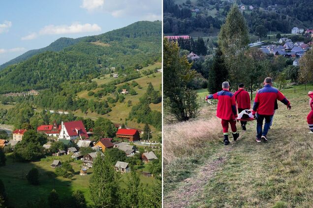 Горные спасатели помогли туристке из Киевщины