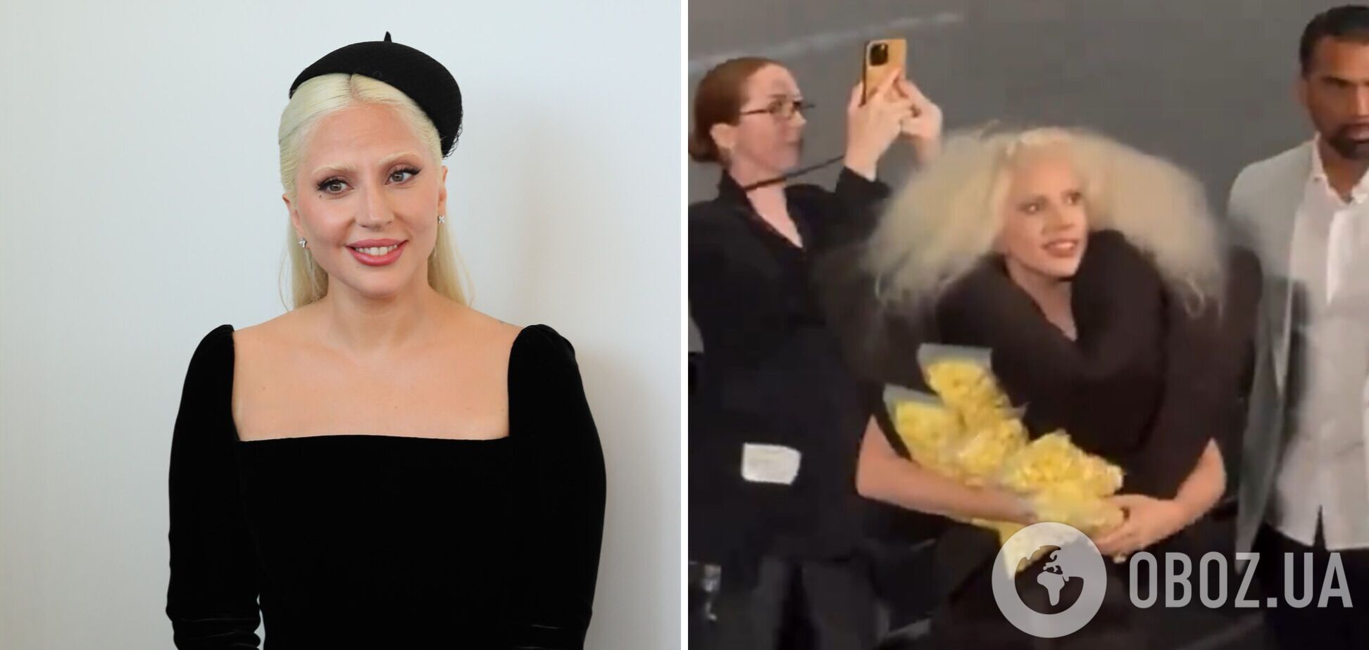 Кидалася попкорном і матюкалася: Леді Гага в 'демонічному' образі відвідала прем'єру 'Джокер: Божевілля на двох'