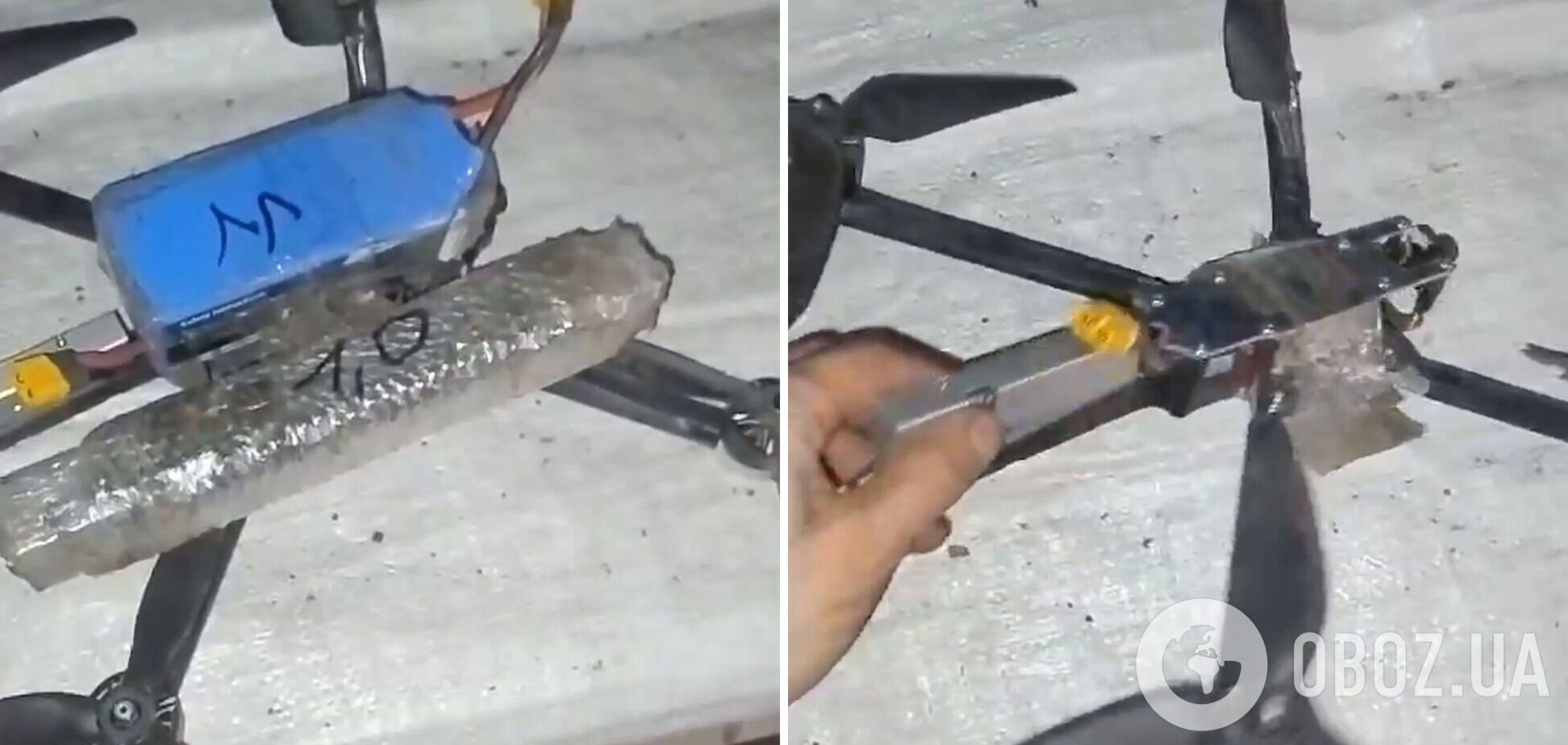 'Мы намного впереди в этом направлении': украинские воины показали 'распаковку' вражеского дрона. Видео