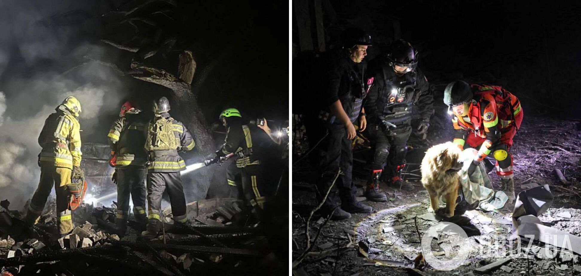 Запорожье под обстрелом