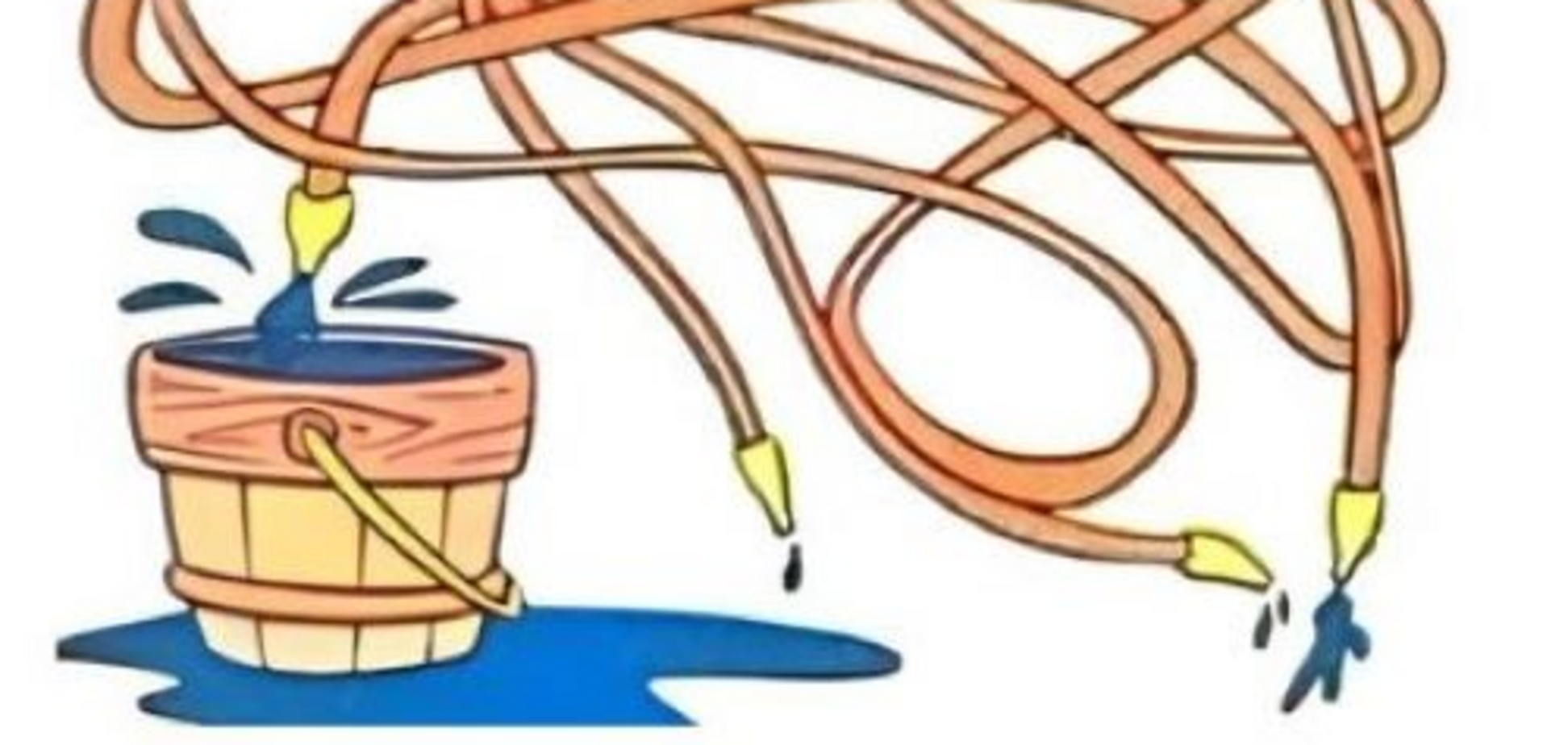 Яка труба наповнює відро? Головоломка, яку найрозумніші розв’яжуть з першого погляду