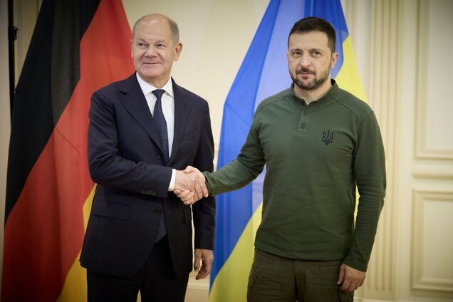 Шольц и Зеленский провели переговоры