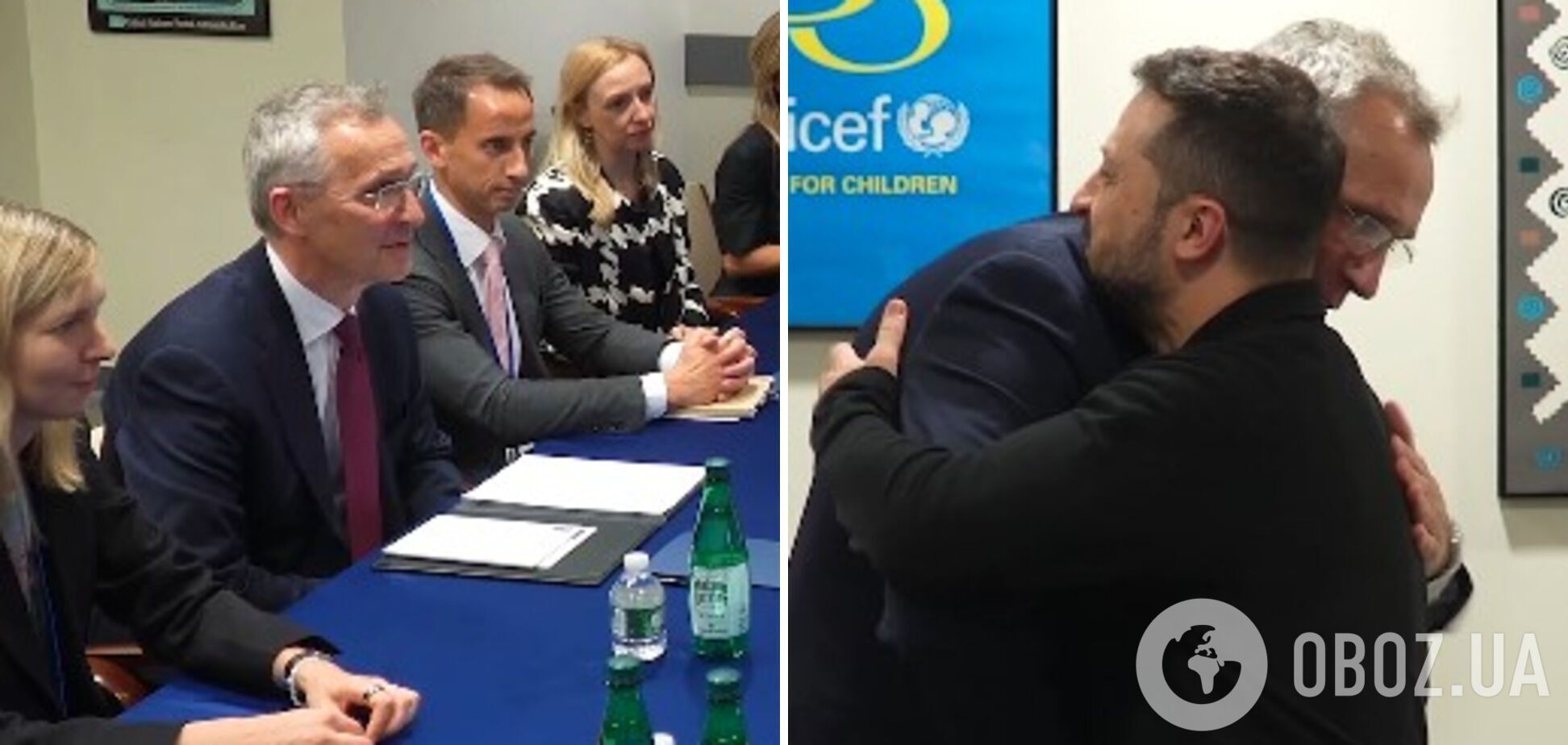 Зеленский обсудил со Столтенбергом усиление ПВО и перспективы приглашения Украины в НАТО. Видео