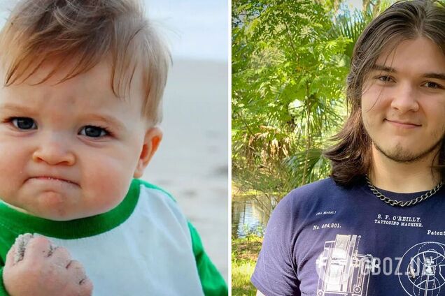 Почти не поменялся! Как выглядит ныне 'успешный малыш' Сэм Гринер, мем с которым прославился на весь мир
