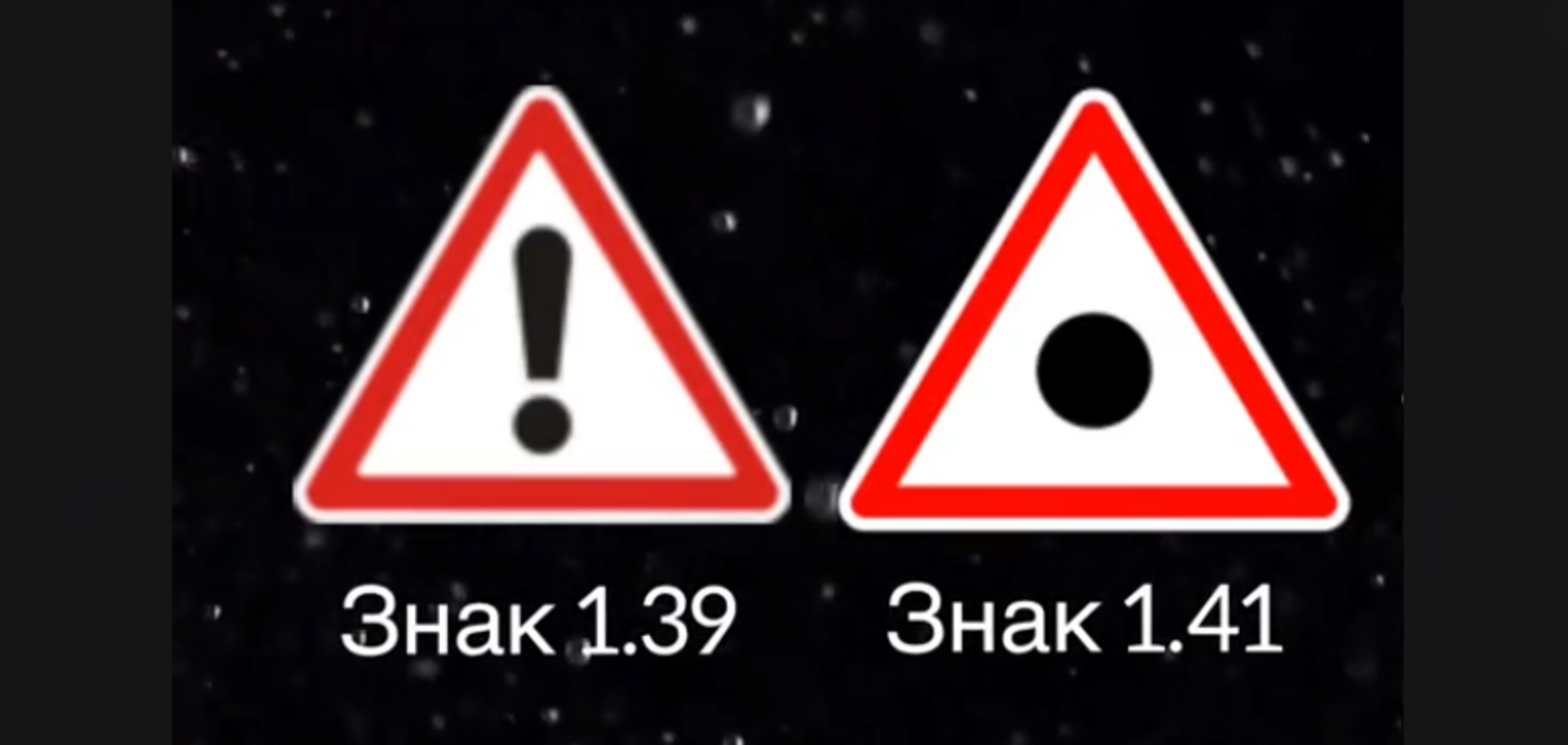 Чем отличаются два знака? Хитрая задача по ПДД