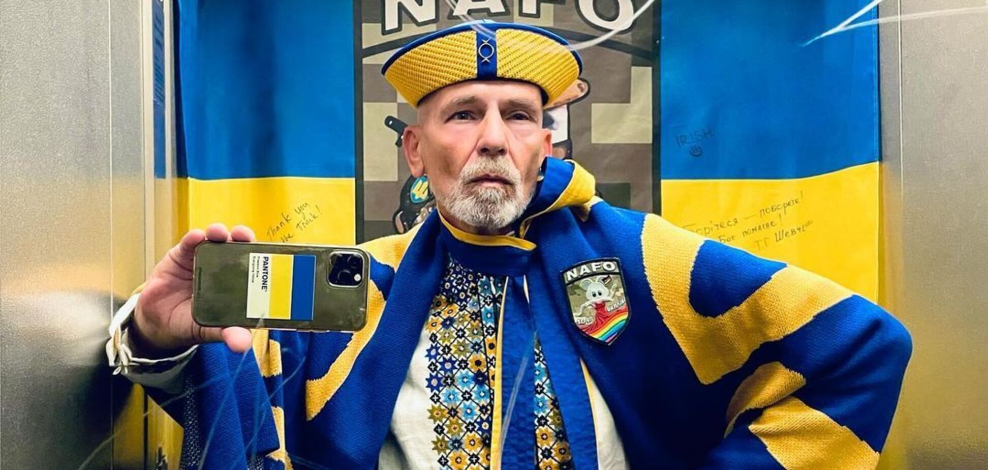 'Росіє, ми ніколи не пробачимо': німецький стиліст передав росіянам послання з київського бомбосховища