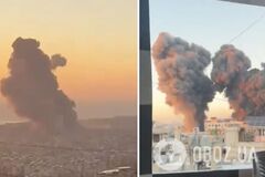 Израиль нанес мощный удар по штаб-квартире 'Хезболлы' в Бейруте. Видео