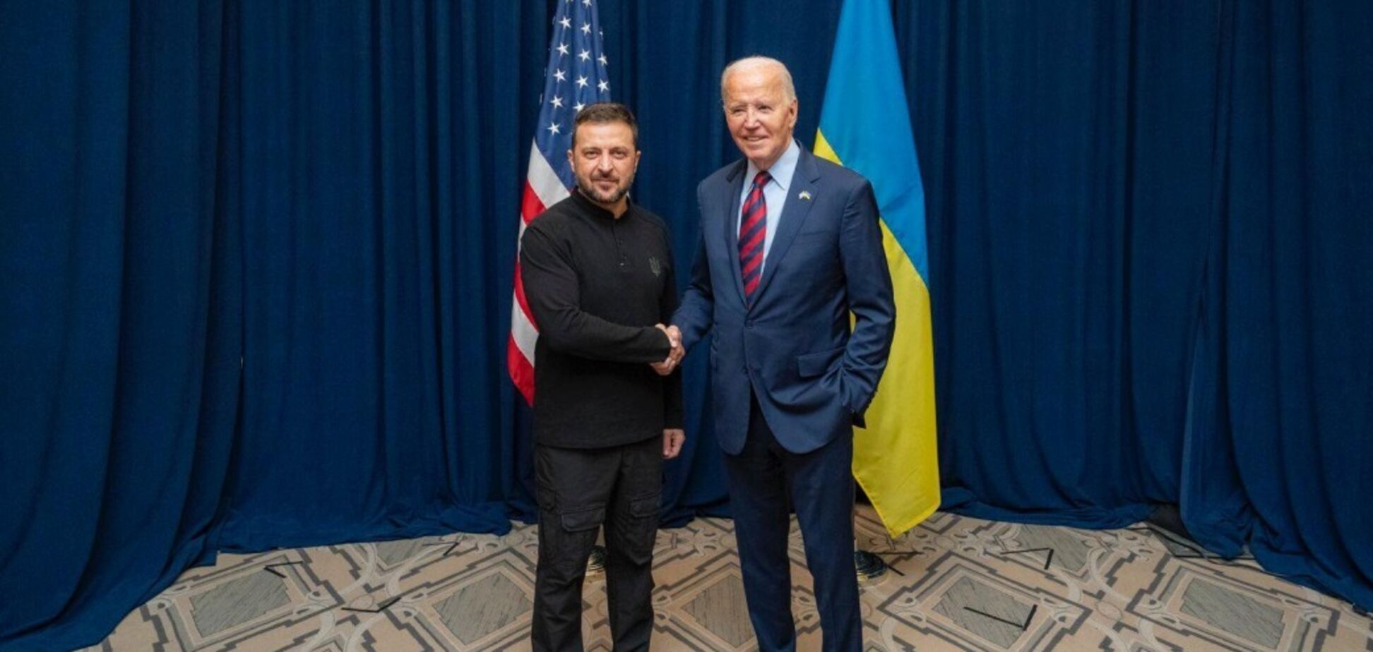 Зеленский и Байден