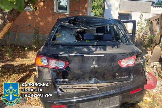 Оккупанты попали дроном по гражданскому автомобилю на Харьковщине: погиб судья Верховного Суда, есть раненые. Фото