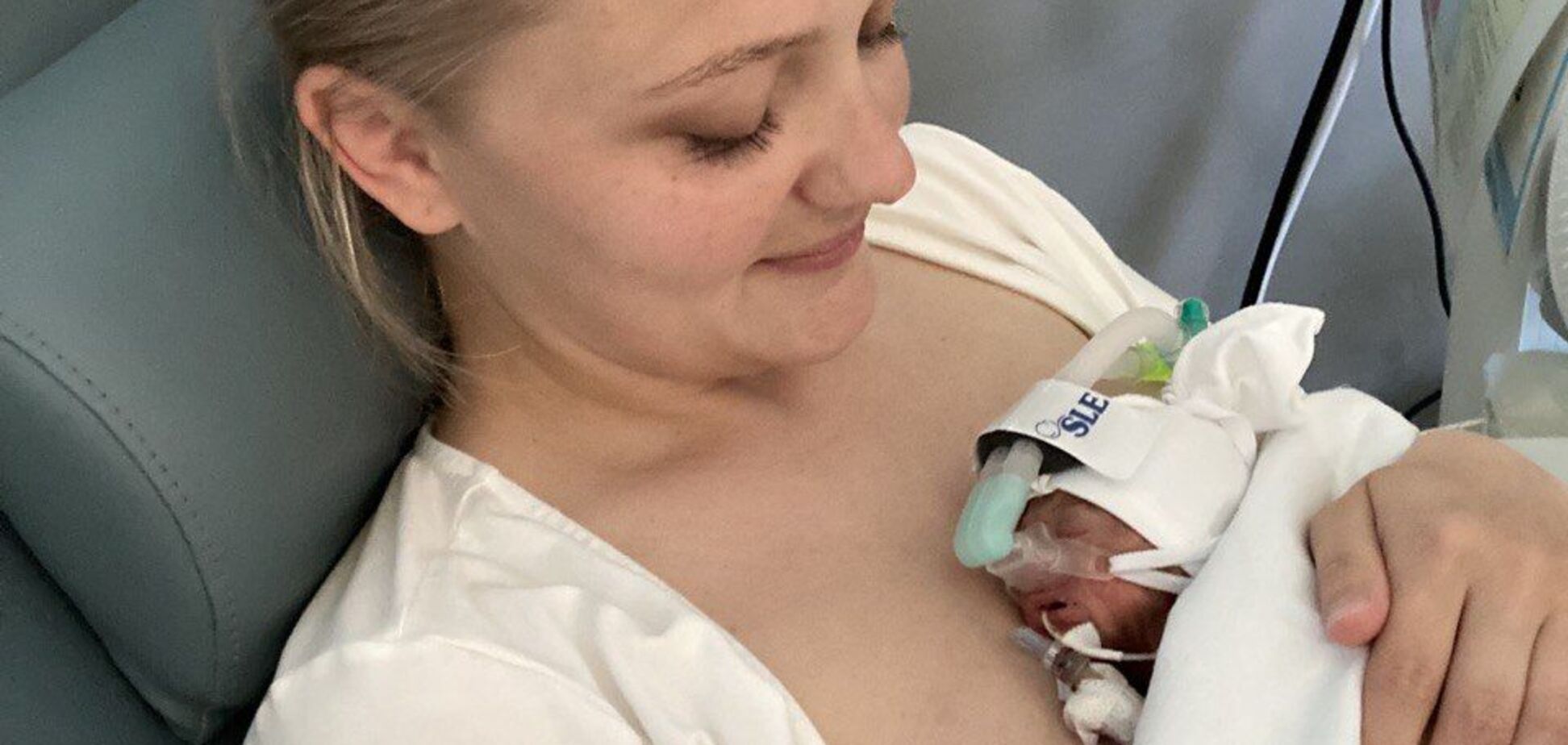 'Я очень боялась': история матери, которая родила ребенка на 25 неделе беременности в Великобритании, а на реабилитацию приехала в Украину